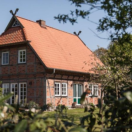 Fachwerk-Ferienhaus, Ruhe Auf Dem Land, Haustiere Willkommen, Leihfahrraeder, 24-7 Check In Kirchlinteln Esterno foto